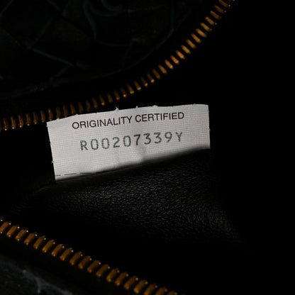 Bottega Veneta Nappa Intrecciato Foulard Hobo Bag Black 7 of 10