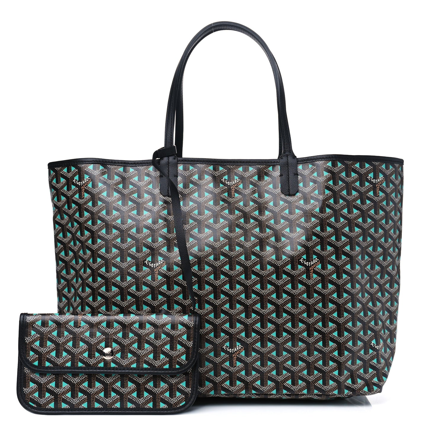 Goyardine Saint Louis Claire Voie PM Black Opaline