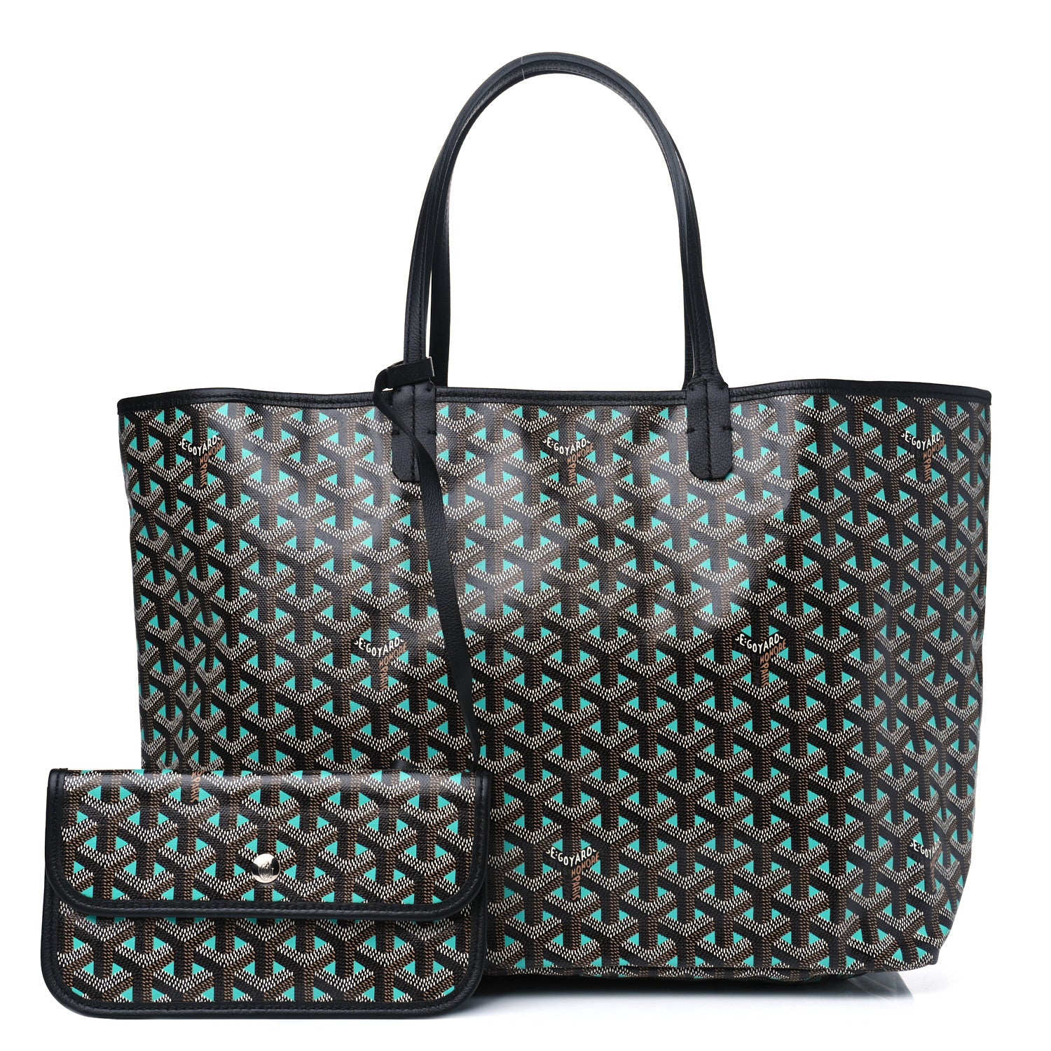 Goyard Goyardine Saint Louis Claire Voie PM Black Opaline 1 of 4