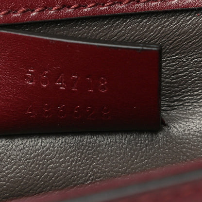 Gucci Shibuya Calfskin Mini Zumi Shoulder Bag Vintage Bordeaux 8 of 15