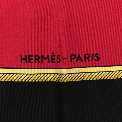 Hermes Silk Les Voitures A Transformation Scarf 90 2 of 4