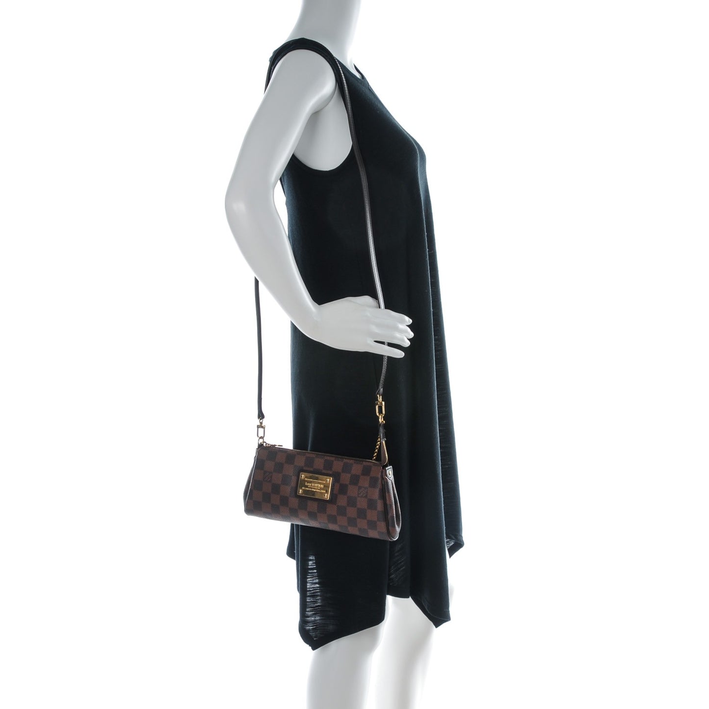 Damier Ebene Eva Clutch