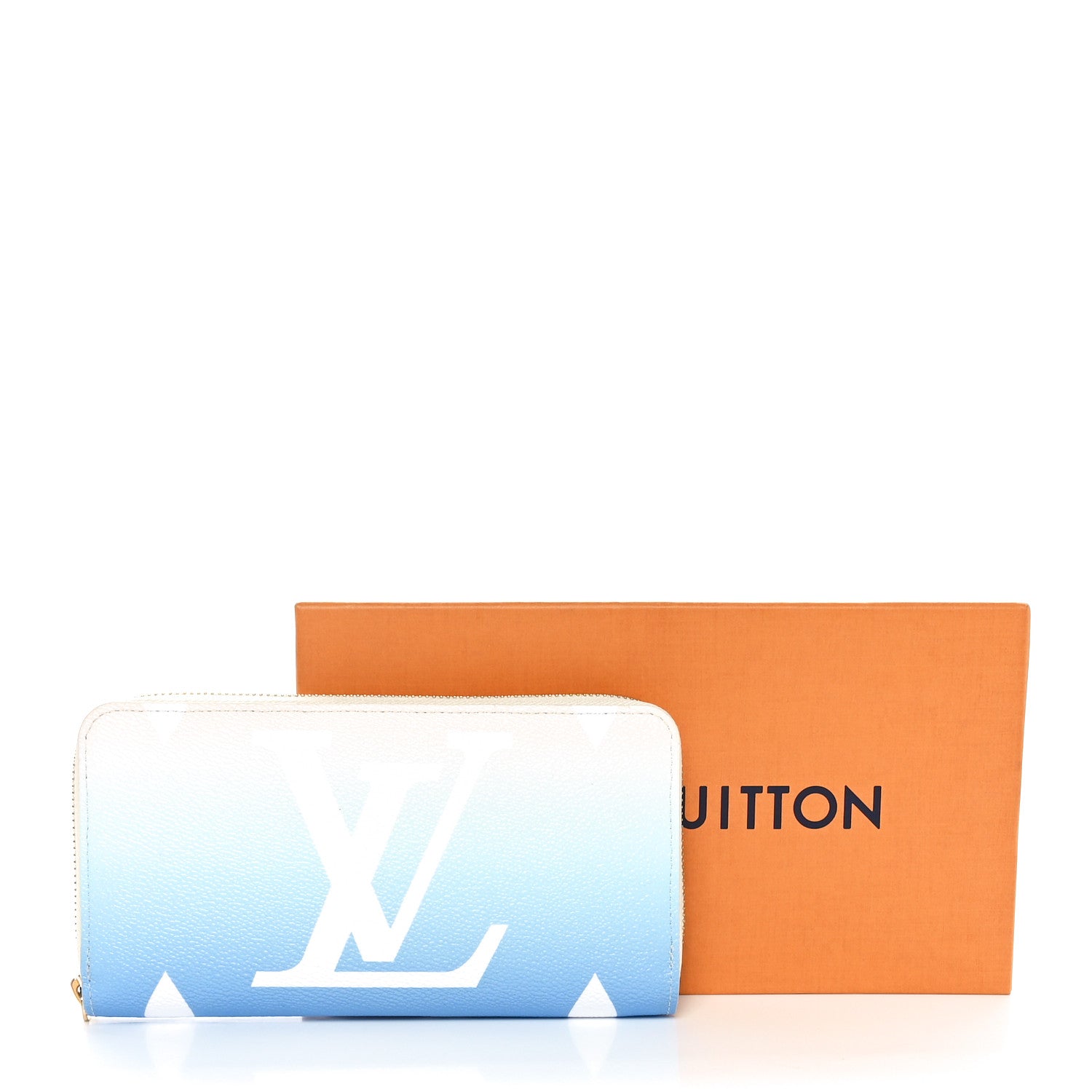 Louis Vuitton Monogram Giant By The Pool Zippy Wallet Blue 10 of 10