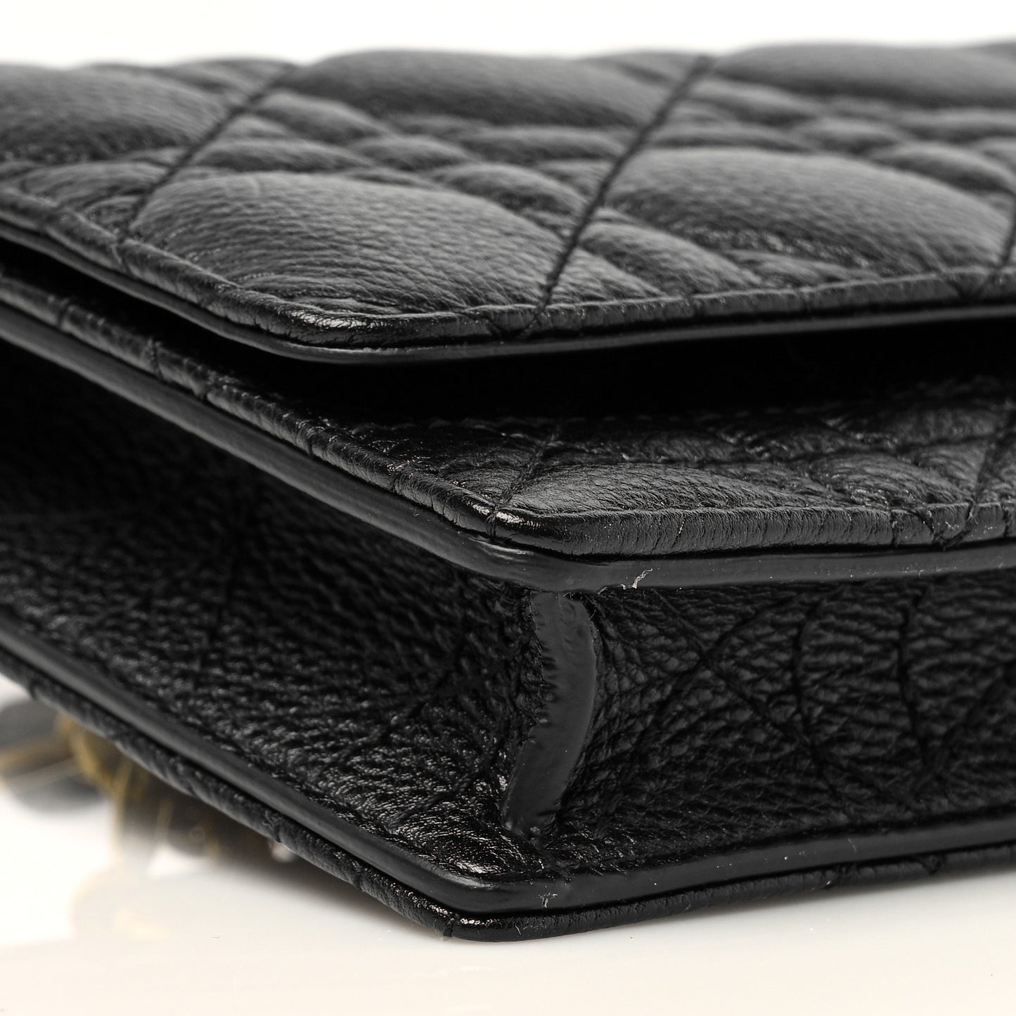 Supple Calfskin Caro Belt Bag Black