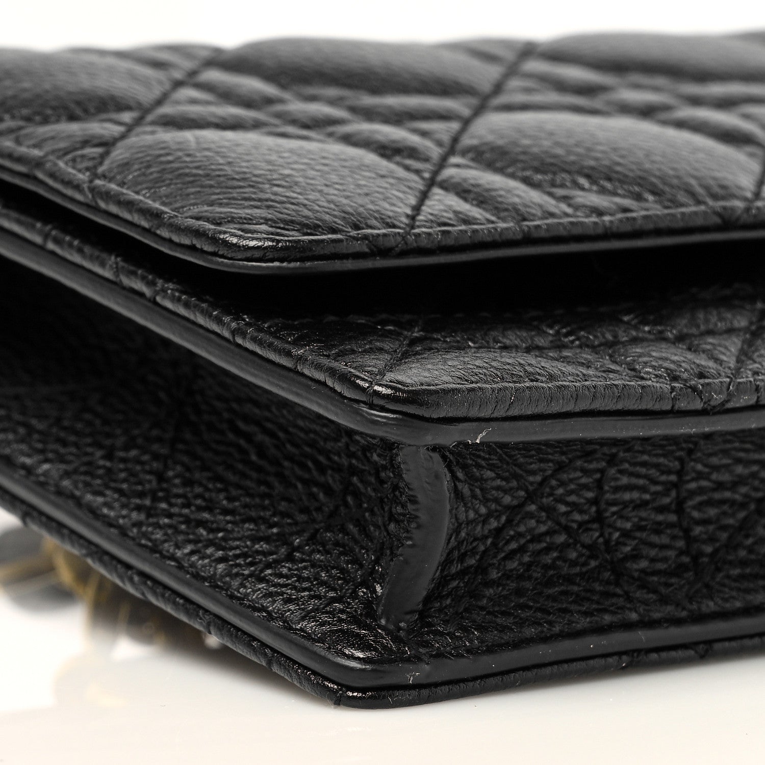Christian Dior Supple Calfskin Caro Belt Bag Black 9 of 11