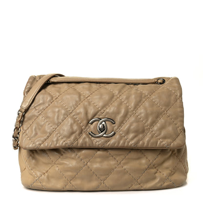Chanel Calfskin Love Me Tender Flap Beige 1 of 30