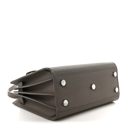Saint Laurent Grained Calfskin Topstich Baby Sac De Jour Fog 4 of 11