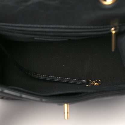 Chanel Aged Calfskin Chevron Quilted Backpack Black 4 of 8