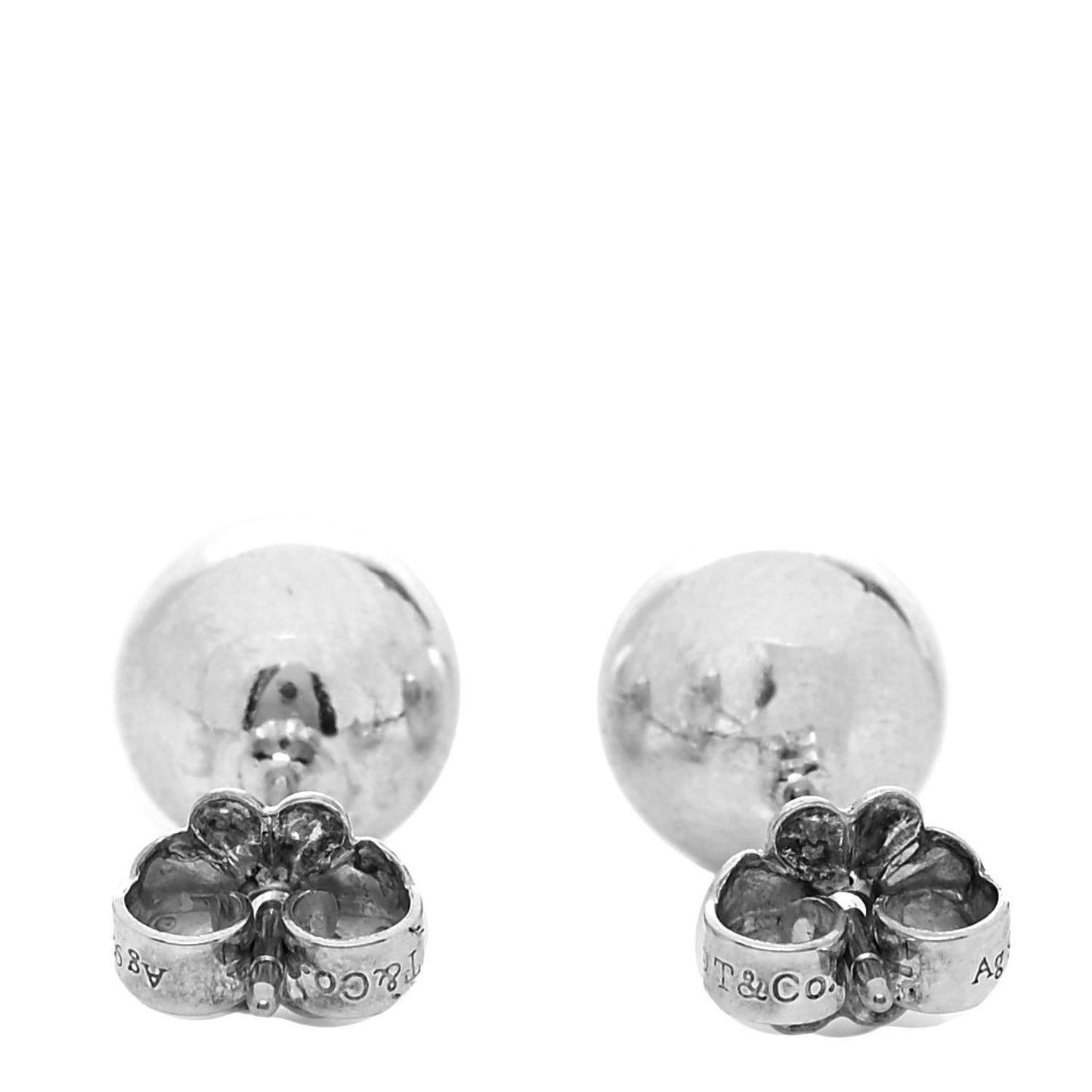 Sterling Silver 8mm HardWear Ball Earrings