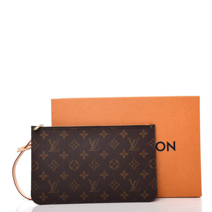 Louis Vuitton Monogram Neverfull MM GM Pochette 8 of 8