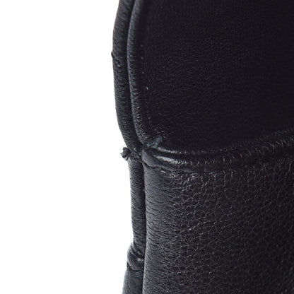 Saint Laurent Sheepskin Matelasse Chevron Monogram Large College Satchel Black 12 of 13