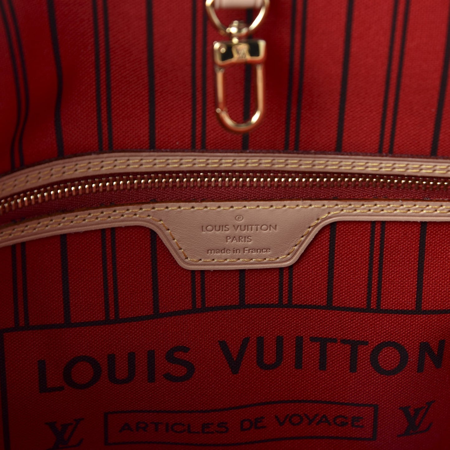 Monogram Neo Neverfull MM Cherry