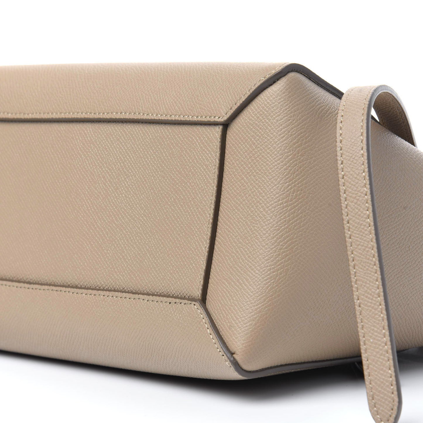 Grained Calfskin Micro Belt Bag Dune