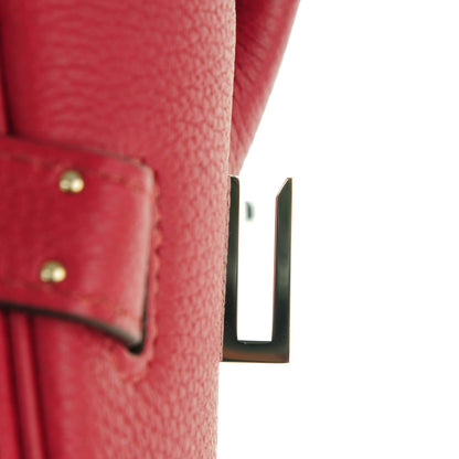 Hermes Togo Birkin 30 Rouge Grenat 9 of 24