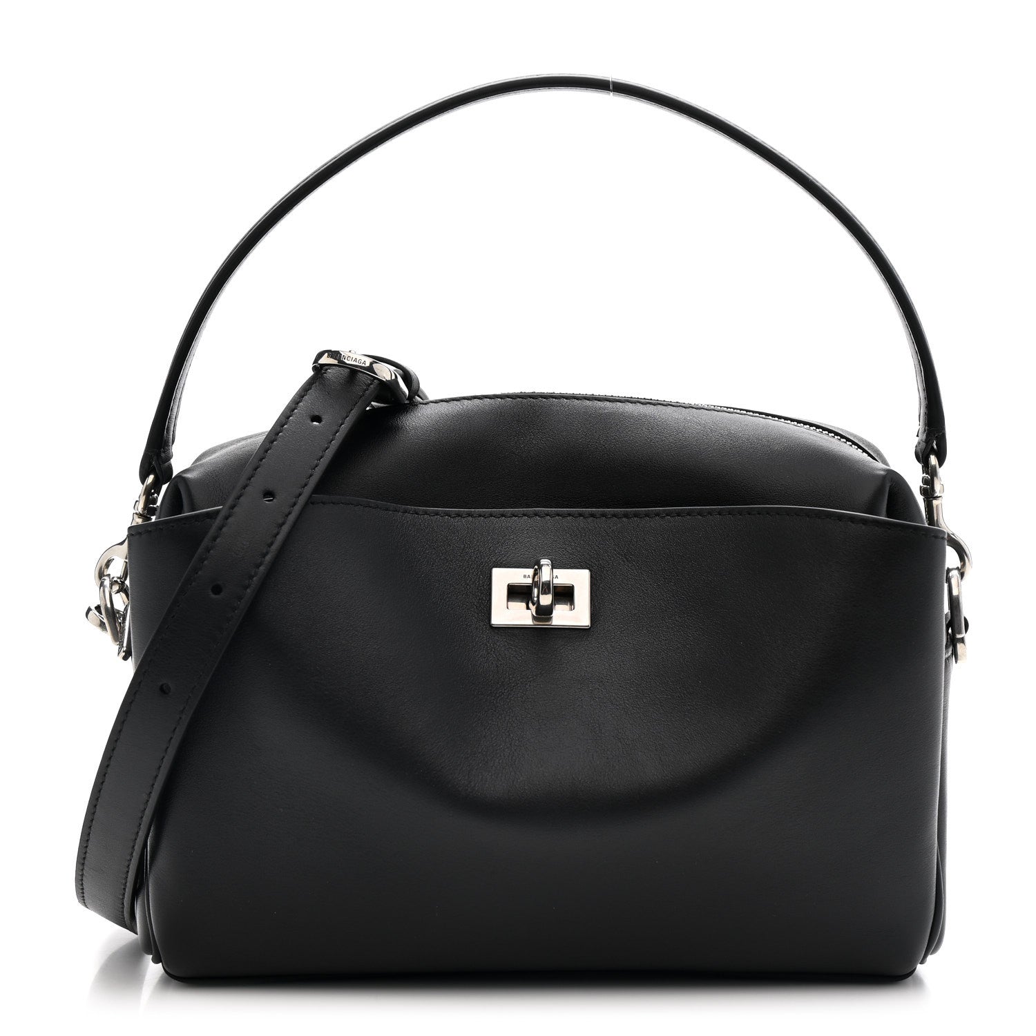 Balenciaga Smooth Calfskin Rodeo Camera Bag Black 1 of 10