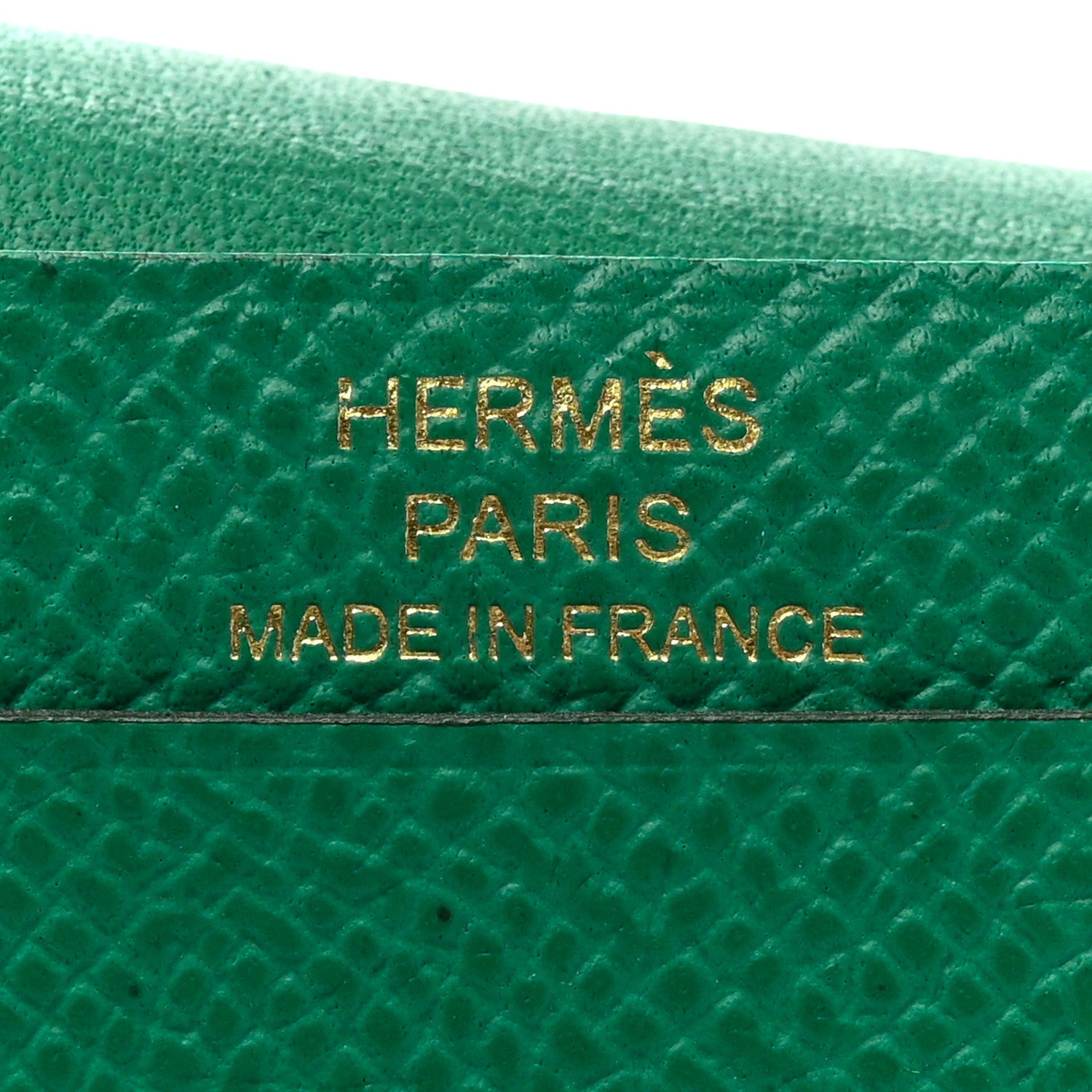 Hermes Epsom Bearn Card Holder Wallet Vert Jade 6 of 8
