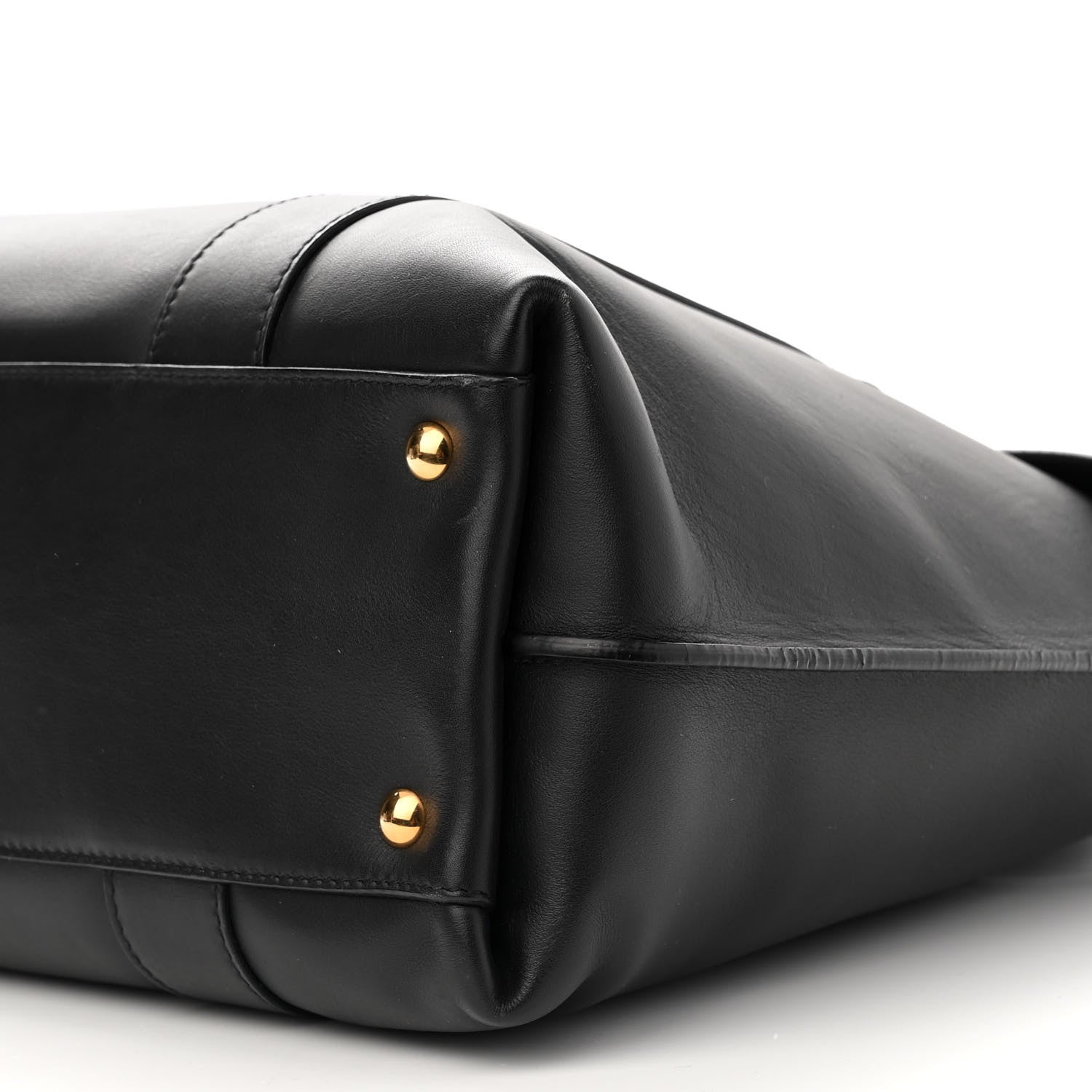 Salvatore Ferragamo Calfskin Large Sookie Satchel Black 11 of 21