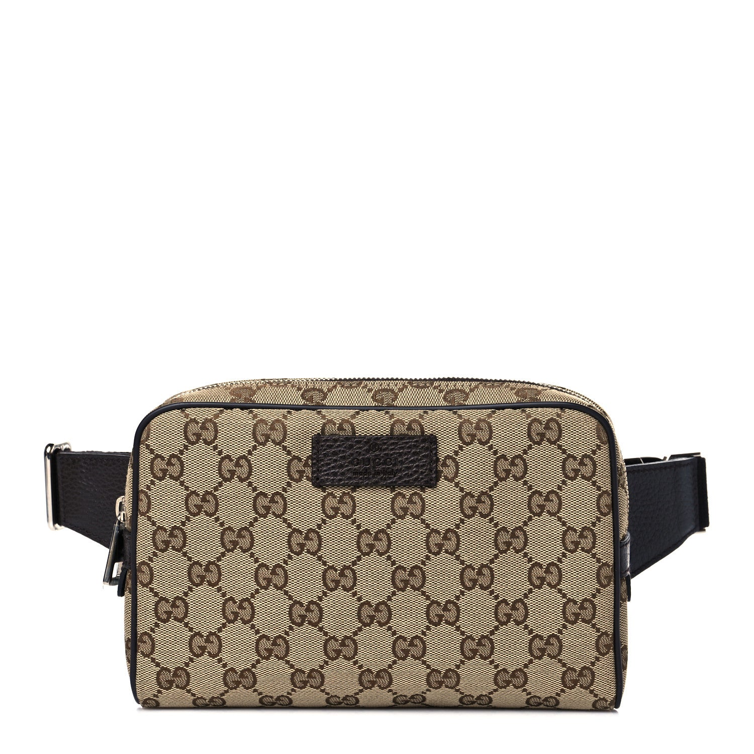 Gucci Monogram Belt Bag Dark Brown 1 of 11