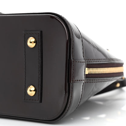 Louis Vuitton Vernis Alma BB Amarante 10 of 10