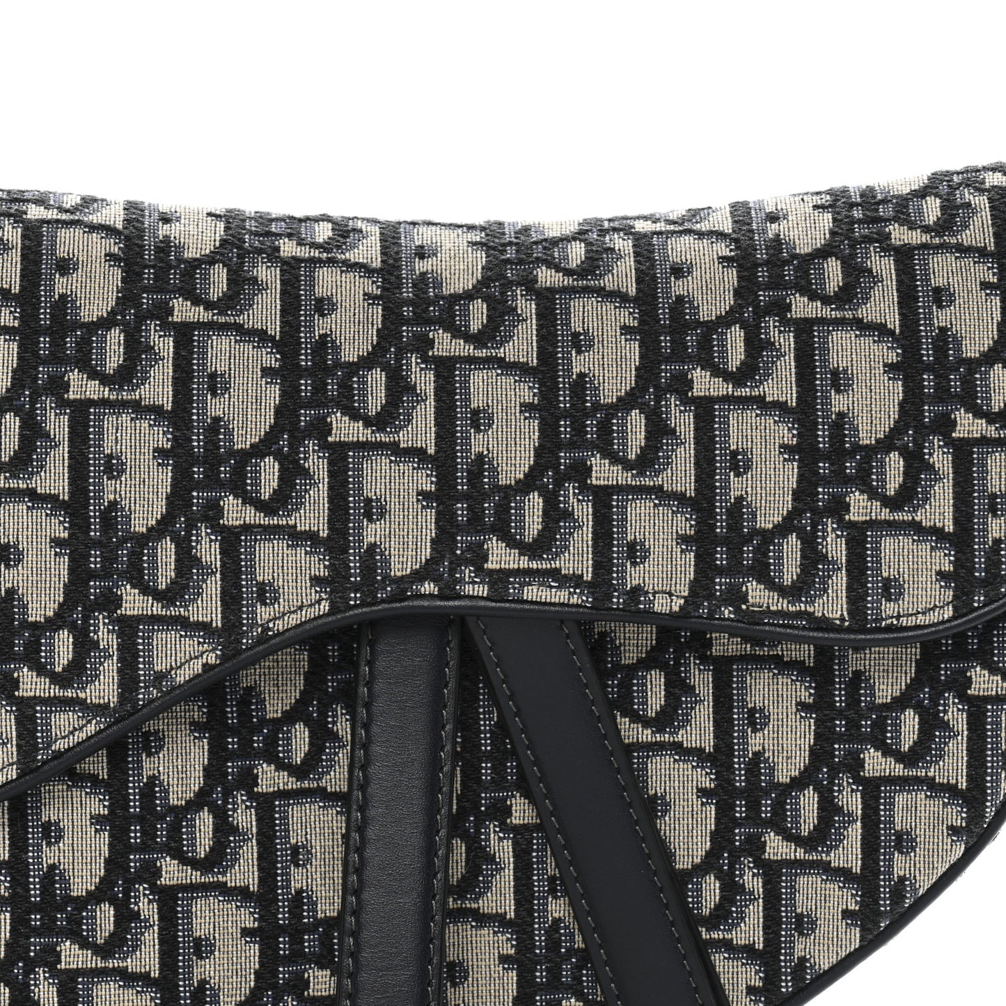 Oblique Saddle Bag Blue