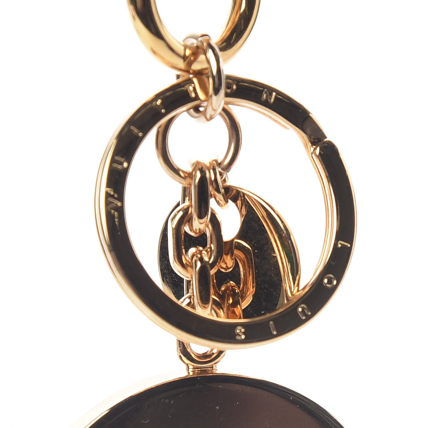 Louis Vuitton LV Circle Bag Charm Key Holder Pink 4 of 5