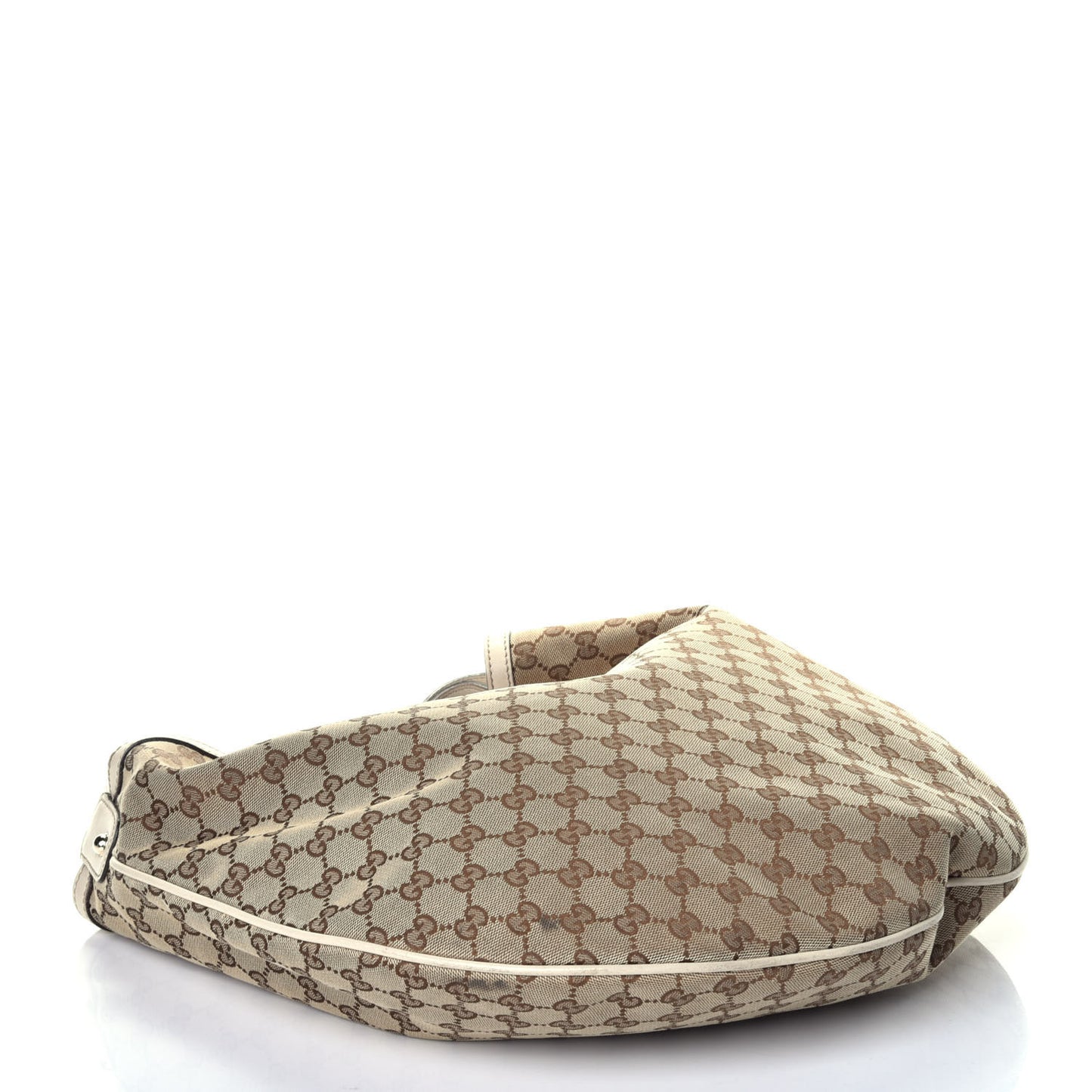 Monogram Large Wave Hobo Off White