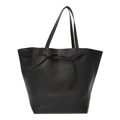 Celine Soft Grained Calfskin Medium Belt Cabas Phantom Black 1 of 11