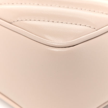 Saint Laurent Calfskin Matelasse Monogram Lou Camera Bag Marble Pink 13 of 15