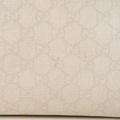 Gucci Coated Canvas Monogram Medium Tattoo Birds Joy Boston Off White Red 17 of 17