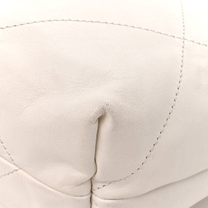 Chanel Shiny Calfskin Quilted Small Chanel 22 White 13 of 13