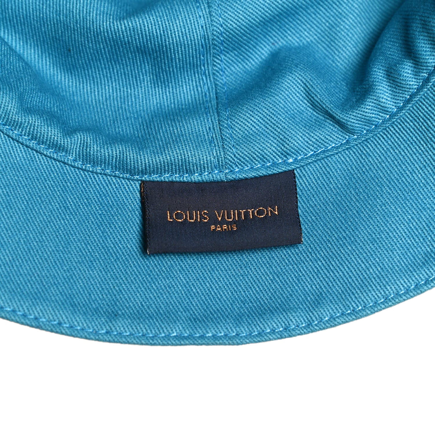 Louis Vuitton Monogram Denim Transformable Bob Bucket Hat 60 White Blue 13 of 14