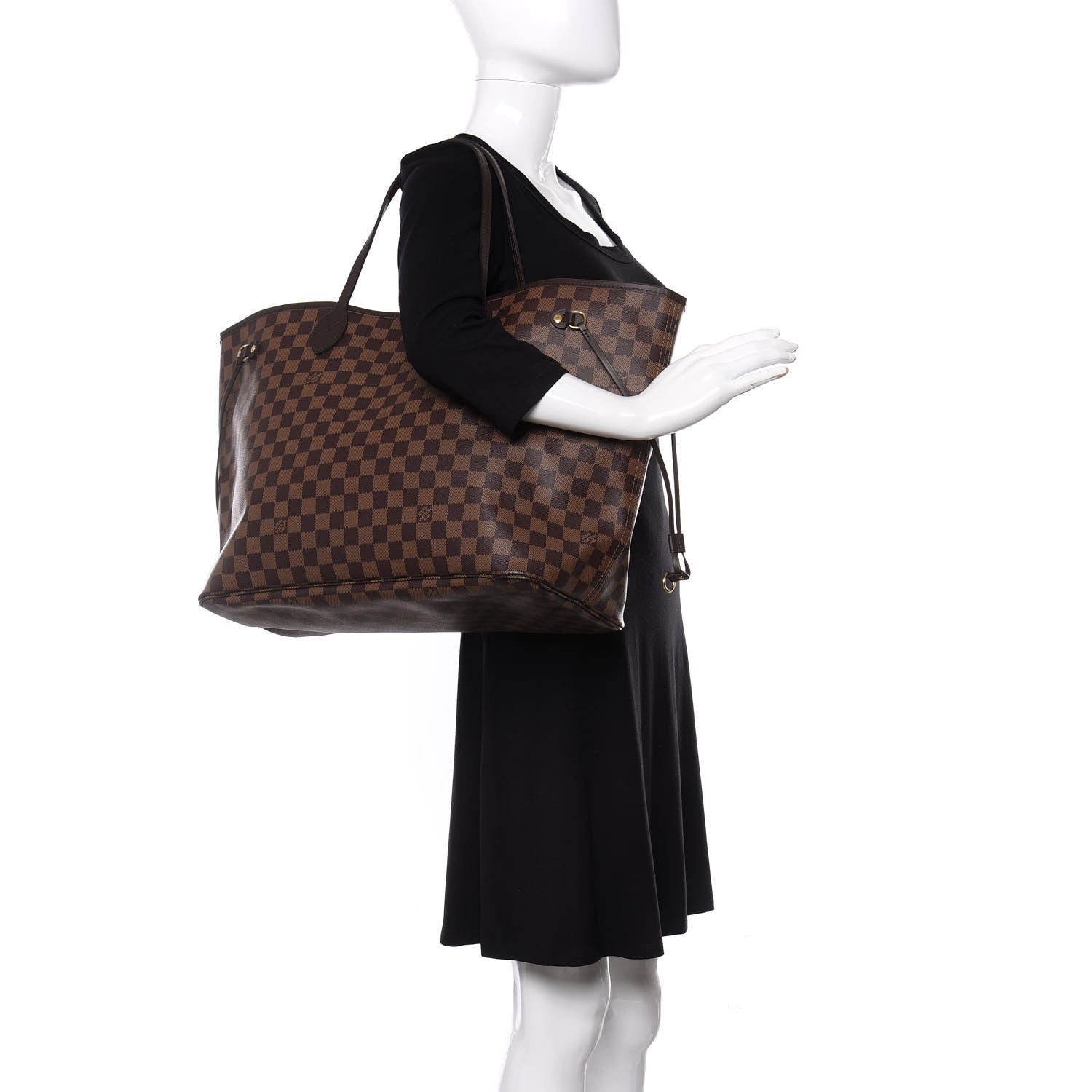 Louis Vuitton Damier Ebene Neo Neverfull GM 2 of 11