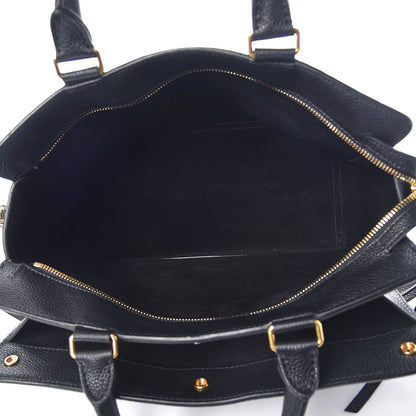 Mulberry Small Classic Grain Stud Tote Black 8 of 9