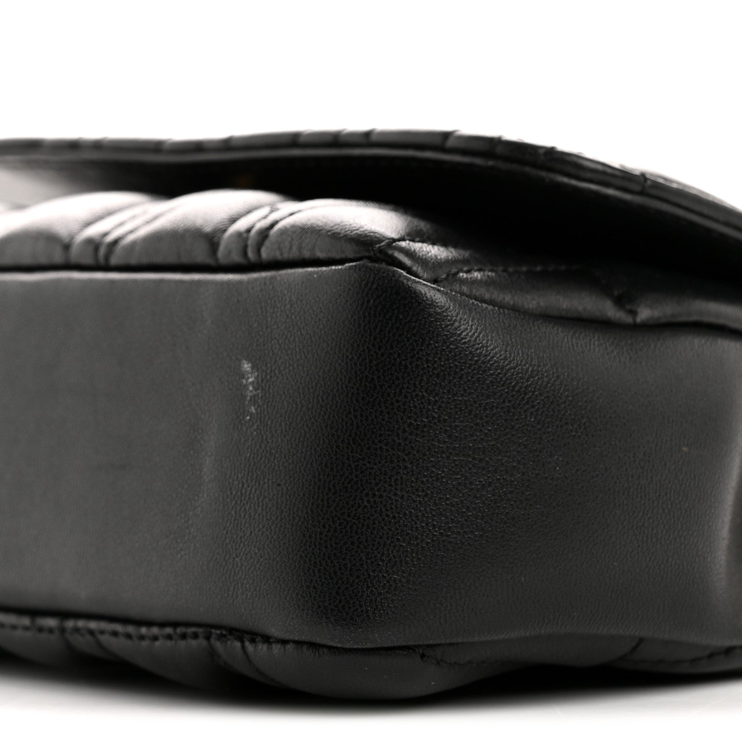 Versace Nappa Quilted Virtus Evening Bag Black 9 of 10
