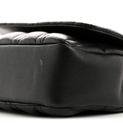 Versace Nappa Quilted Virtus Evening Bag Black 9 of 10