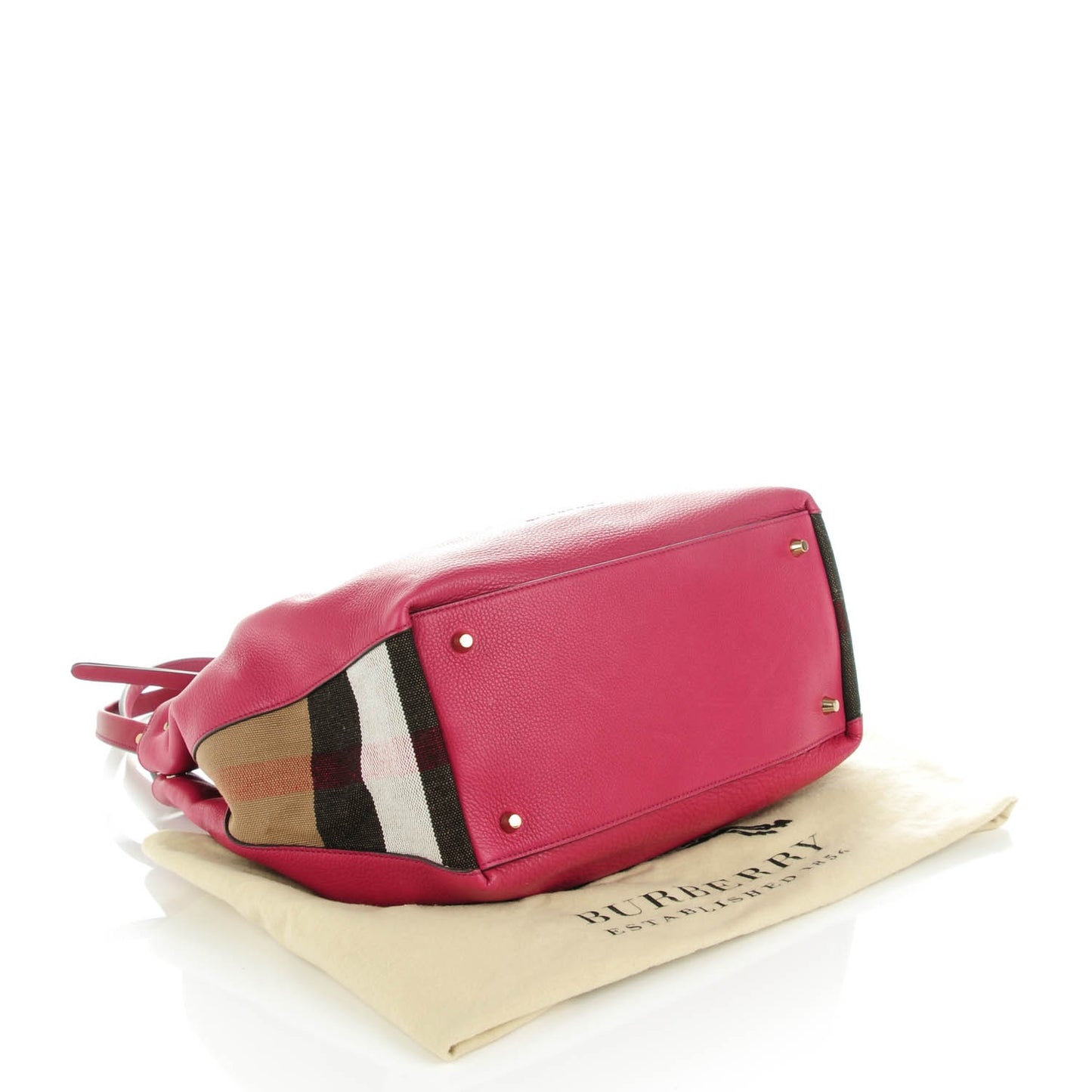 Calfskin Medium Maidstone Damson Pink
