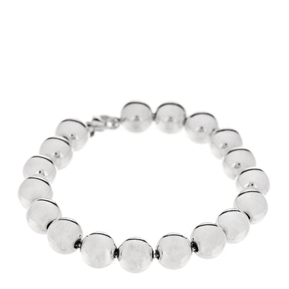 Tiffany Sterling Silver 10mm HardWear Ball Bracelet 1 of 4