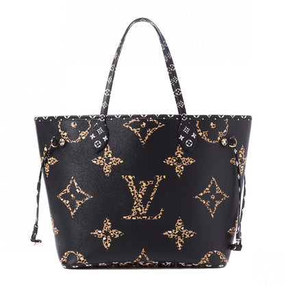 Louis Vuitton Monogram Giant Jungle Neverfull MM Black 1 of 9