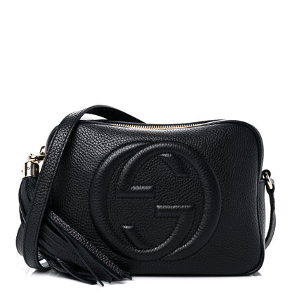 Gucci Pebbled Calfskin Small Soho Disco Bag Black 1 of 9