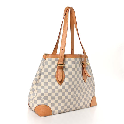 Louis Vuitton Damier Azur Hampstead MM 3 of 9