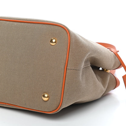 Prada Jacquard Logo Tote Corda Aragosta 8 of 9