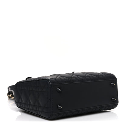 Christian Dior Ultra Matte Calfskin Cannage Small My ABCDior Lady Dior Black 4 of 10