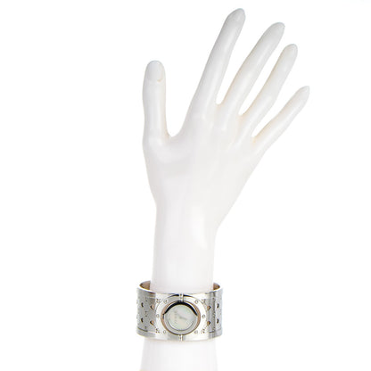 Gucci Stainless Steel Mother of Pearl 33mm Twirl Heart Quartz Watch 2 of 8