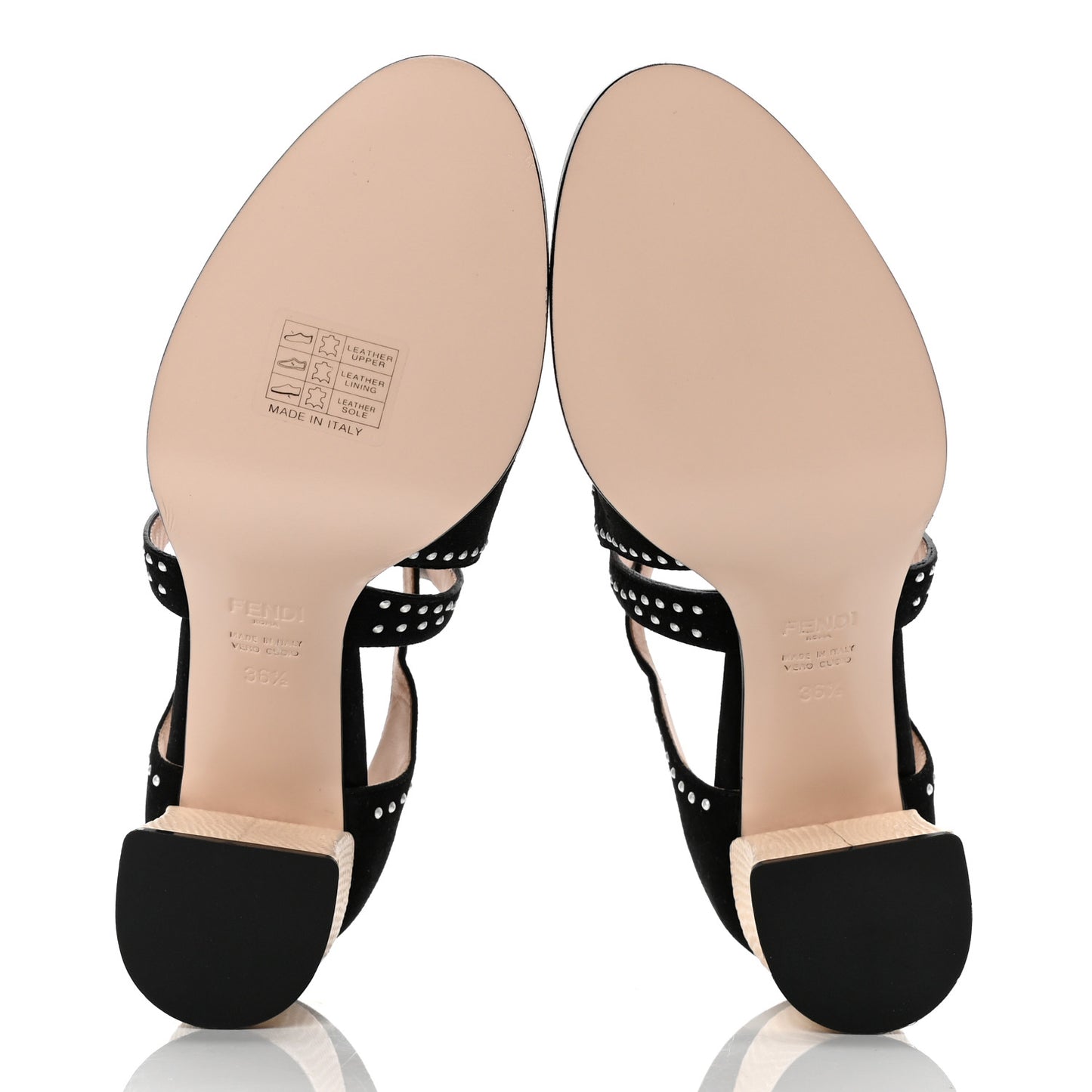 Suede Faux Lizard Pearl Embellished 36.5 Black