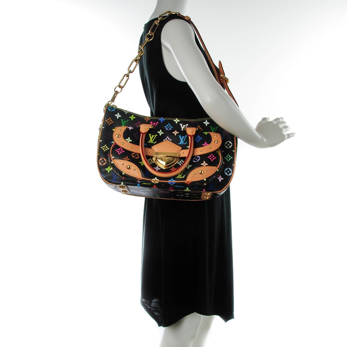 Monogram Multicolor Rita Black