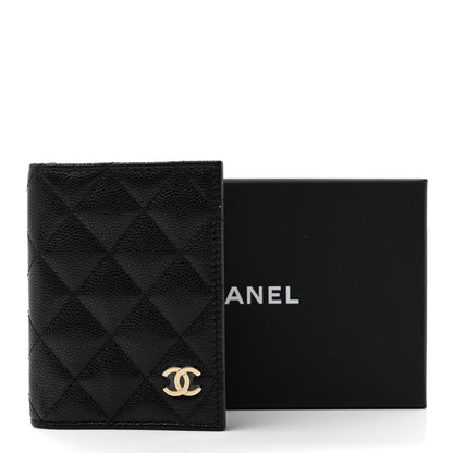 Chanel Caviar Quilted Card Holder Wallet Black 8 of 8
