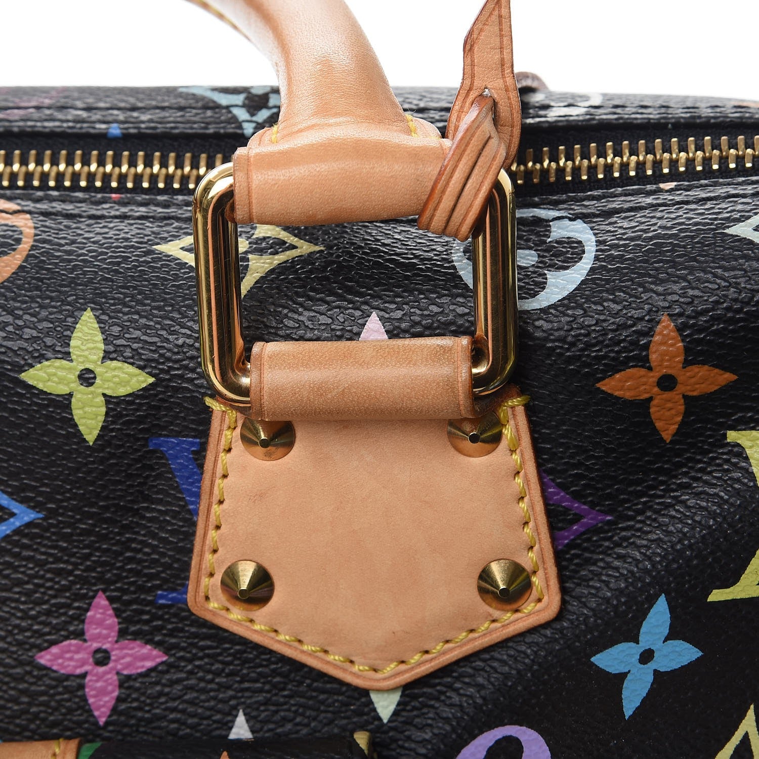 Louis Vuitton Monogram Multicolor Speedy 30 Black 9 of 14