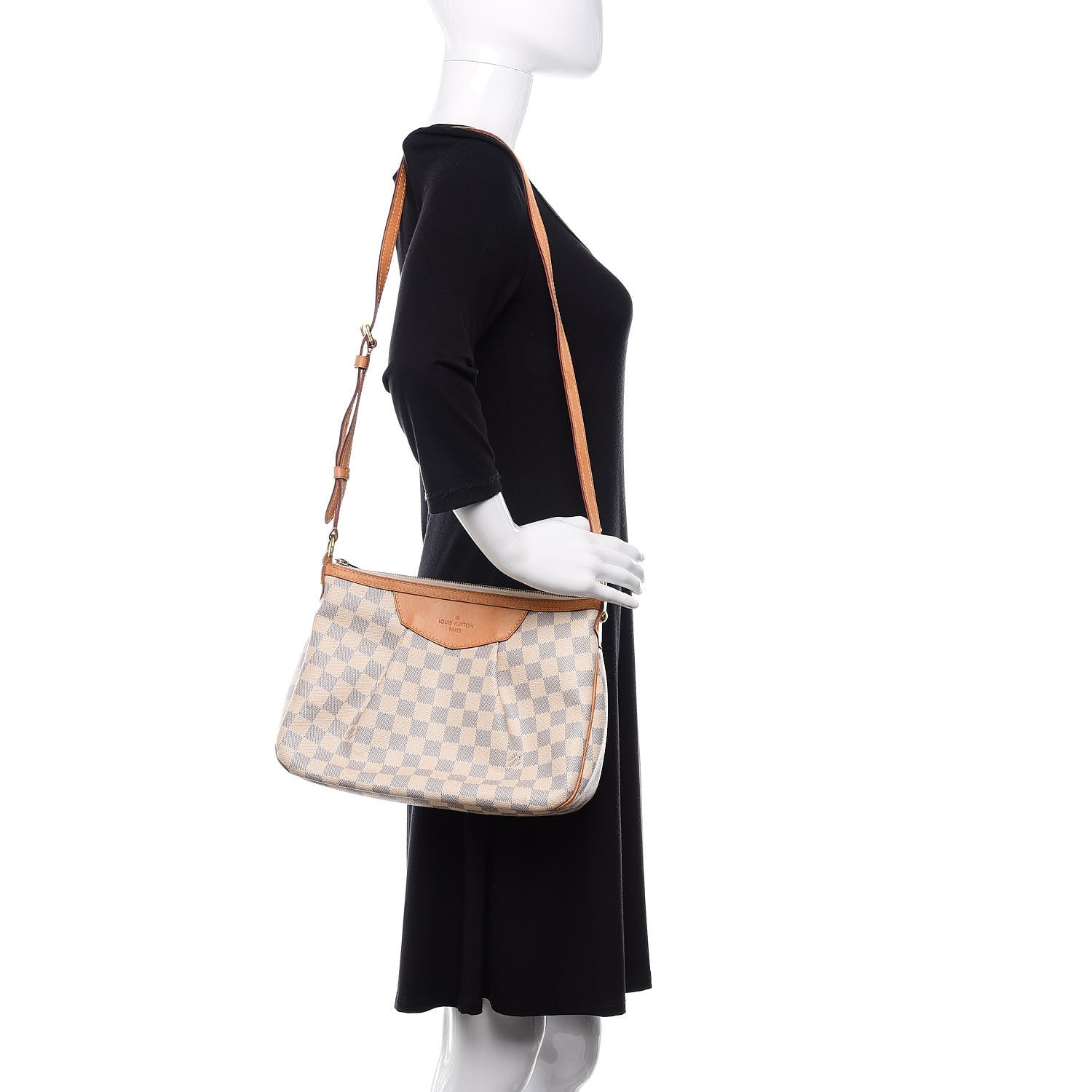 Louis Vuitton Damier Azur Siracusa PM 2 of 10
