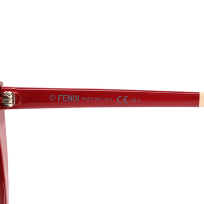 Fendi Cat Eye Paradeyes Sunglasses FF 0136/S Red 5 of 6