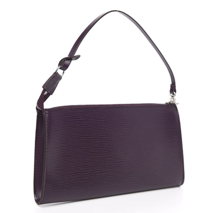Louis Vuitton Epi Pochette Accessories 24 Cassis 2 of 8